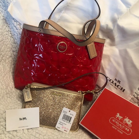 Coach Handbags - Coach Bag and wristlet